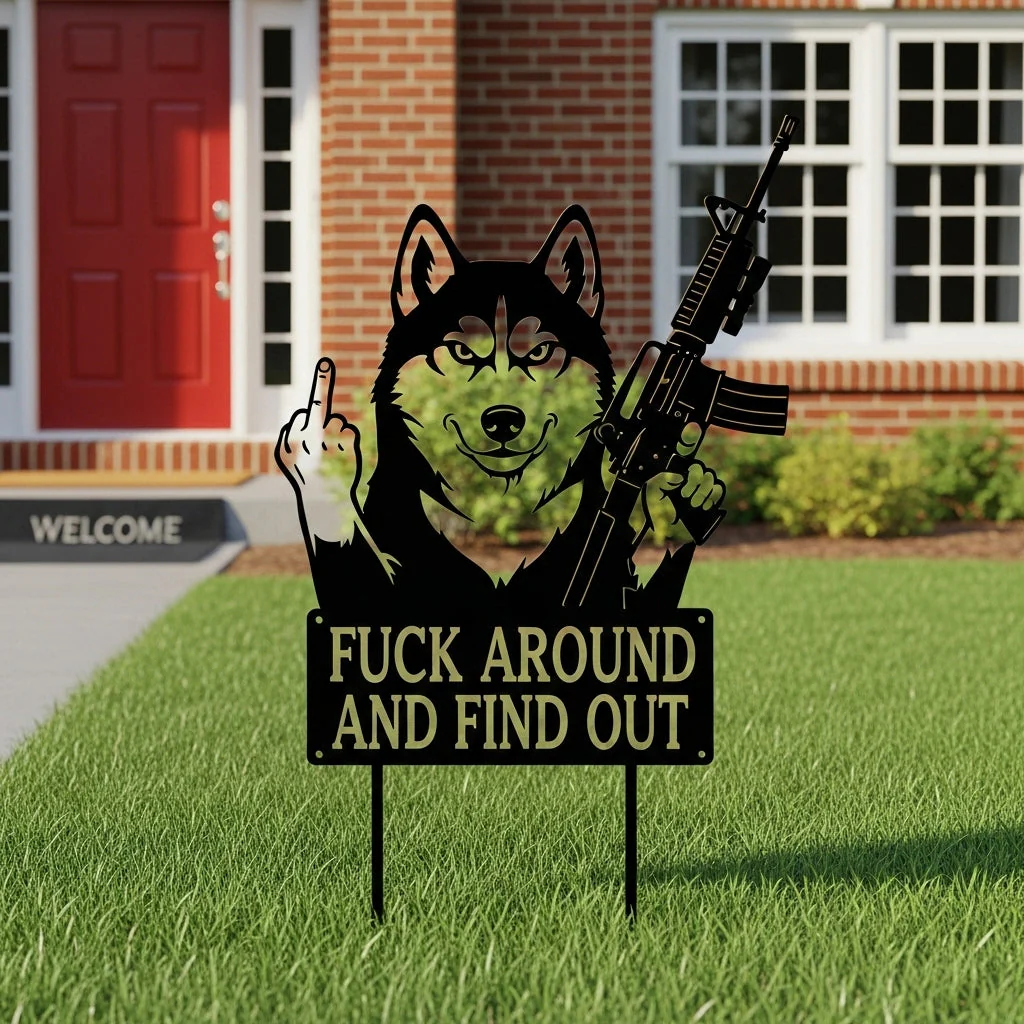 Fk Around & Find Out Dog Sentry